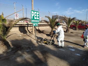Trabajo de Geodetección Planta Albemarle, La Negra