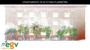 Ilustración 3: Levantamiento 3D AS-IS para planimetría - Banco Central de Chile.